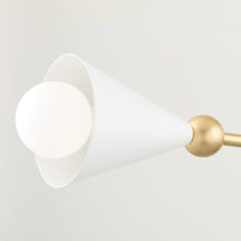 Load image into Gallery viewer, Hikari Chandelier in Detail.