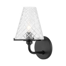 Load image into Gallery viewer, Irene Bath Wall Light in Soft Black.