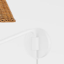 Load image into Gallery viewer, Issa Plug-In Wall Light in Detail.