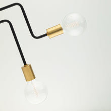 Load image into Gallery viewer, Jena Semi Flush Mount Ceiling Light in Detail.