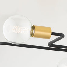 Load image into Gallery viewer, Jena Semi Flush Mount Ceiling Light in Detail.