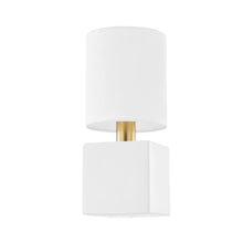 Load image into Gallery viewer, Joey Wall Light in White.