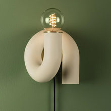 Load image into Gallery viewer, Jolie Plug-In Wall Light in Detail.