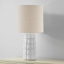 Load image into Gallery viewer, Maisie Ceramic Table Light in Detail.