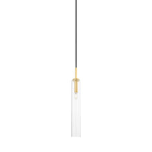 Load image into Gallery viewer, Nyah Pendant Lightin in Aged Brass (Small).