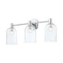 Load image into Gallery viewer, Paisley Vanity Wall Light in Polished Chrome (3-Light).