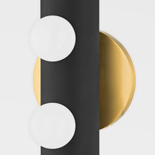 Load image into Gallery viewer, Penny Vanity Wall Light in Detail.