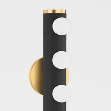 Load image into Gallery viewer, Penny Vanity Wall Light in Detail.