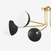 Load image into Gallery viewer, Renee Semi Flush Ceiling Light in Detail.