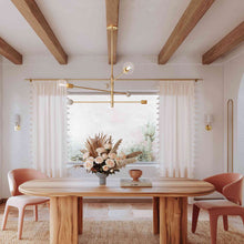 Load image into Gallery viewer, Slater Chandelier in living room.