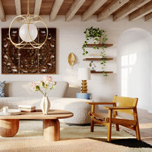Load image into Gallery viewer, Zoe Table Lamp in living room.