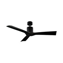 Load image into Gallery viewer, Aviator Downrod Ceiling Fan in Matte Black.