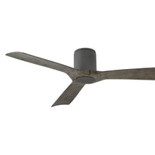 Load image into Gallery viewer, Aviator Flush Mount Ceiling Fan in Detail.