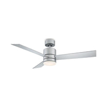 Load image into Gallery viewer, Axis Downrod LED Ceiling Fan in 52-Inch/Titanium Silver.