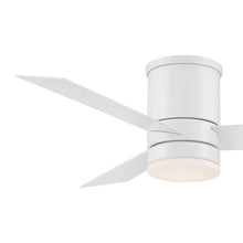 Load image into Gallery viewer, Axis LED Flush Mount Ceiling Fan in Detail.
