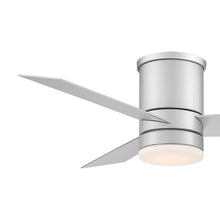 Load image into Gallery viewer, Axis LED Flush Mount Ceiling Fan in Detail.
