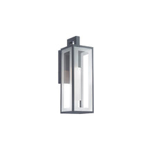 Load image into Gallery viewer, Cambridge Outdoor LED Wall Light in Black (Medium).
