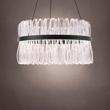 Load image into Gallery viewer, Charlize LED Chandelier in Detail.