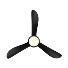 Load image into Gallery viewer, Corona Outdoor LED Flush Mount Ceiling Fan in Detail.