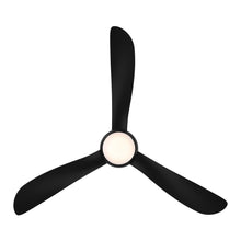 Load image into Gallery viewer, Corona Outdoor LED Flush Mount Ceiling Fan in Detail.