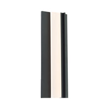 Load image into Gallery viewer, Enigma Outdoor LED Wall Light in Detail.