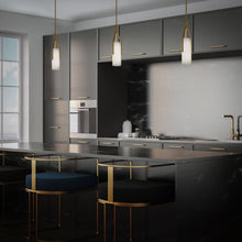 Load image into Gallery viewer, Firenze LED Pendant Light in kitchen.