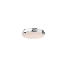 Load image into Gallery viewer, Grommet LED Flush Mount Ceiling Light in Polished Nickel (Small).
