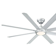 Load image into Gallery viewer, Hydra Downrod LED Ceiling Fan in Detail.