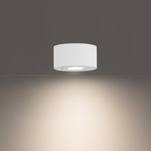 Load image into Gallery viewer, I Spy Outdoor LED Flush Mount Ceiling Light in Detail.