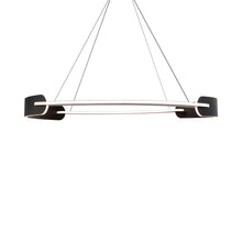 Load image into Gallery viewer, Ilios LED Chandelier in Black (Large).