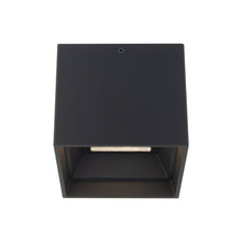 Load image into Gallery viewer, Kube Outdoor LED Flush Mount Ceiling Light.