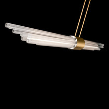 Load image into Gallery viewer, Luzerne LED Linear Pendant Light in Detail.