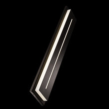 Load image into Gallery viewer, Midnight Outdoor LED Wall Light in Detail.