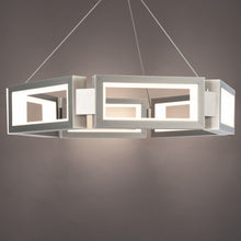 Load image into Gallery viewer, Mies LED Chandelier in Detail.