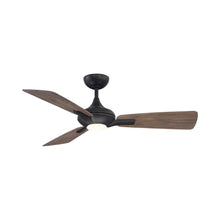 Load image into Gallery viewer, Mykonos Downrod LED Ceiling Fan in Oil Rubbed Bronze/Barn Wood.