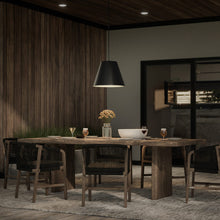 Load image into Gallery viewer, Myla Outdoor LED Pendant Light in Outside Area.