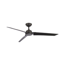 Load image into Gallery viewer, Roboto Downrod Ceiling Fan in 62-Inch/Oil Rubbed Bronze.