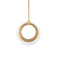 Load image into Gallery viewer, Serenity LED Pendant Light in Detail.