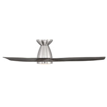 Load image into Gallery viewer, Skylark Outdoor LED Flush Mount Ceiling Fan in Detail.