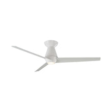 Load image into Gallery viewer, Slim LED Flush Mount Ceiling Fan.