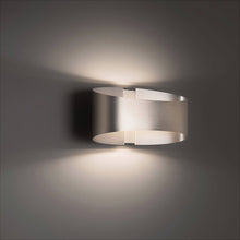 Load image into Gallery viewer, Swerve LED Wall Light in Detail.