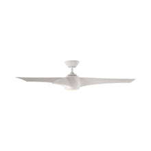 Load image into Gallery viewer, Twirl Downrod LED Ceiling Fan in Detail.