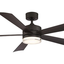 Load image into Gallery viewer, Wynd Downrod LED Ceiling Fan in Detail.