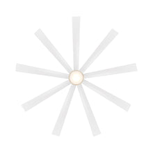 Load image into Gallery viewer, Wynd XL Downrod LED Ceiling Fan in Detail.