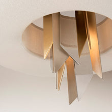 Load image into Gallery viewer, Modernist Pendant Light in Detail.