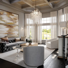 Load image into Gallery viewer, Mont Blanc Chandelier in living room.