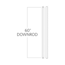 Load image into Gallery viewer, 60-Inch Downrod - line drawing.