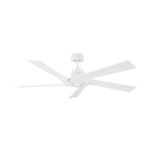Load image into Gallery viewer, Aspen Ceiling Fan in Matte White (56-Inch).