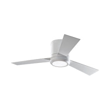 Load image into Gallery viewer, Clarity II LED Ceiling Fan in Matte White.