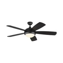 Load image into Gallery viewer, Discus Classic Smart Ceiling Fan in Midnight Black.